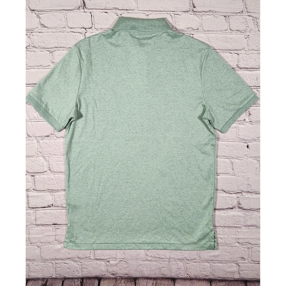 NWT Polo Ralph Lauren Mens Small Classic Fit Polo Shirt Green Heather Jersey